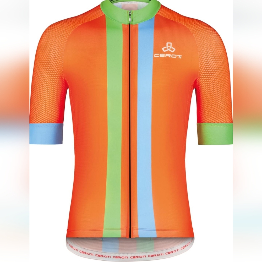 Ceroti Polar Snug Fit AirCool Cycling Jersey